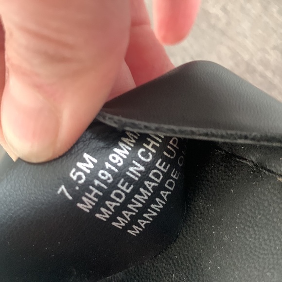 MIA black open toe platform wrap around ankle espadrille sandals NWOT size 7.5 - Picture 8 of 8